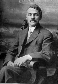 C.H. Kauffman, 1860-1931.  Mycologist from the University of Michigan.  Photo from the Illinois Mycological Association