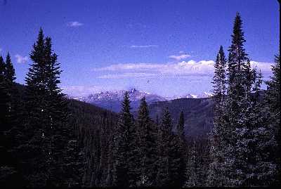 Mount of the Holy Cross in Colorado